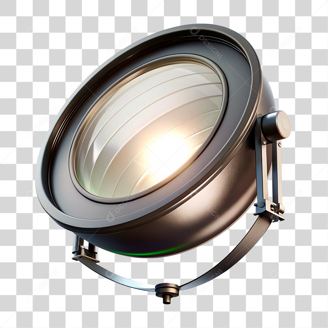 Holofote Oval Led Luzes PNG Transparente