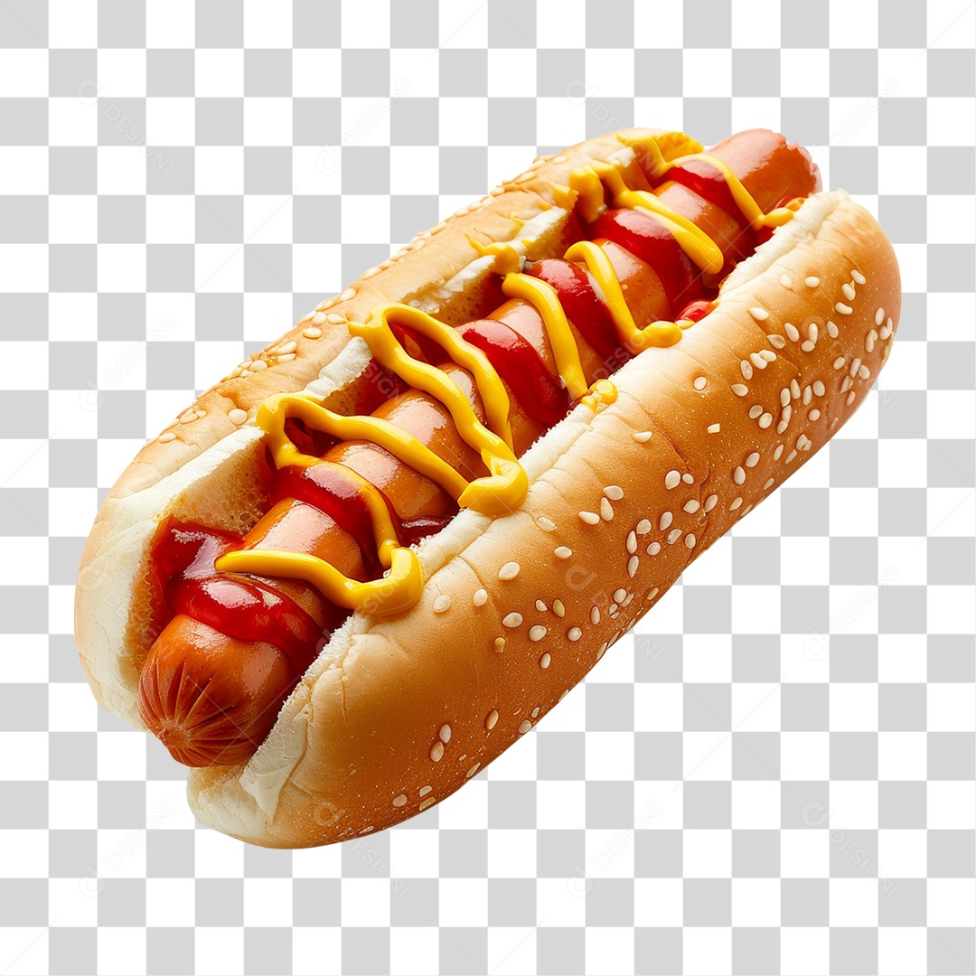 Hot-Dog Lanche PNG Transparente