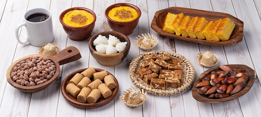 Deliciosa guarições típica para festa junina