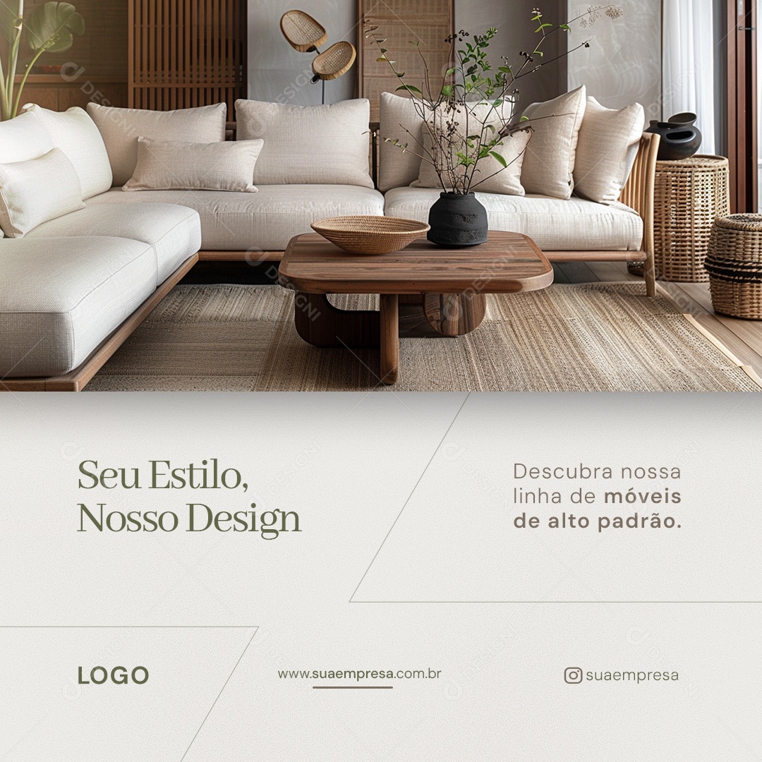 Seu Estilo nosso Desing Social Media PSD EEditável