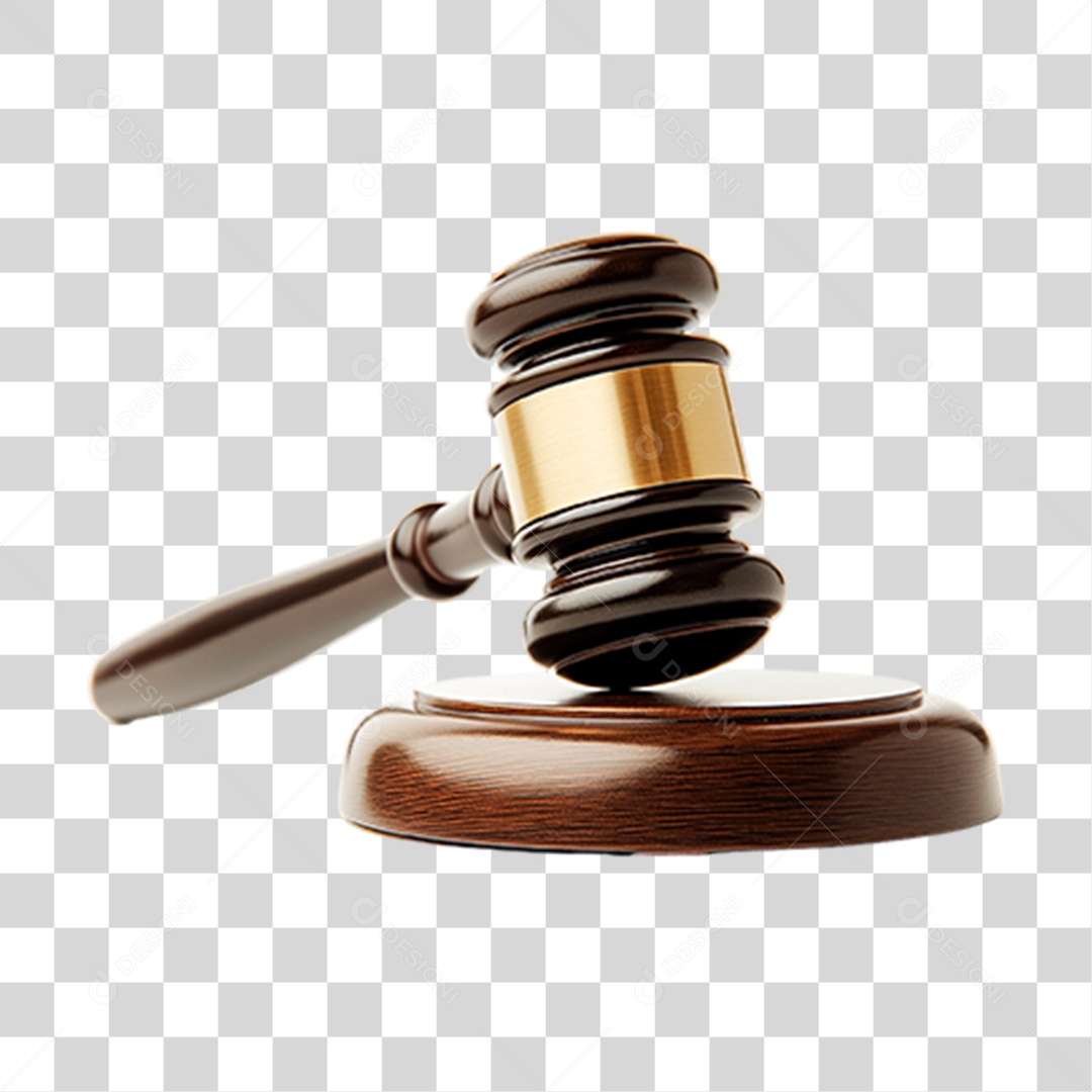 Martelo de Juiz Tribunal PNG Transparente