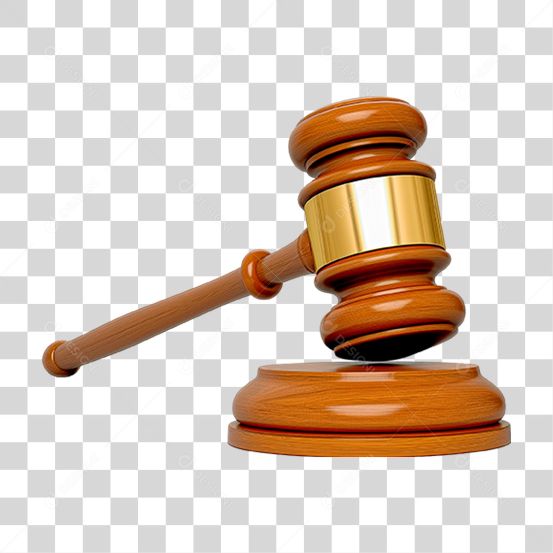 Martelo de Juiz Tribunal PNG Transparente