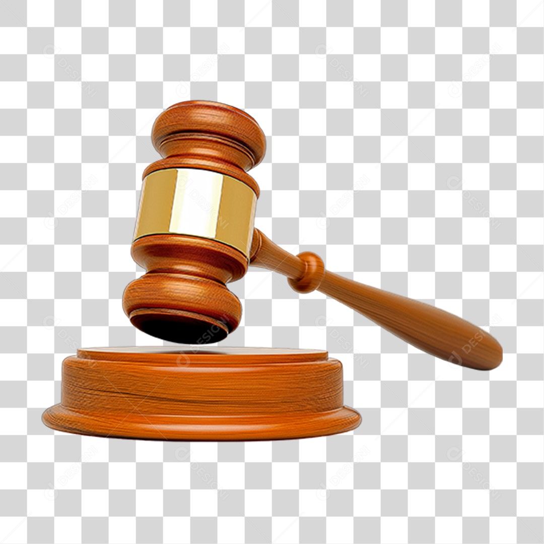 Martelo de Juiz Tribunal PNG Transparente