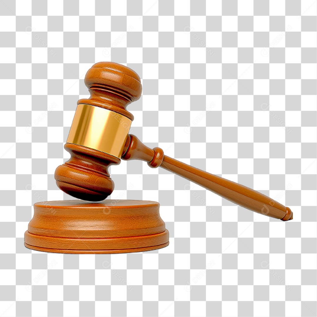 Martelo de Juiz Tribunal PNG Transparente