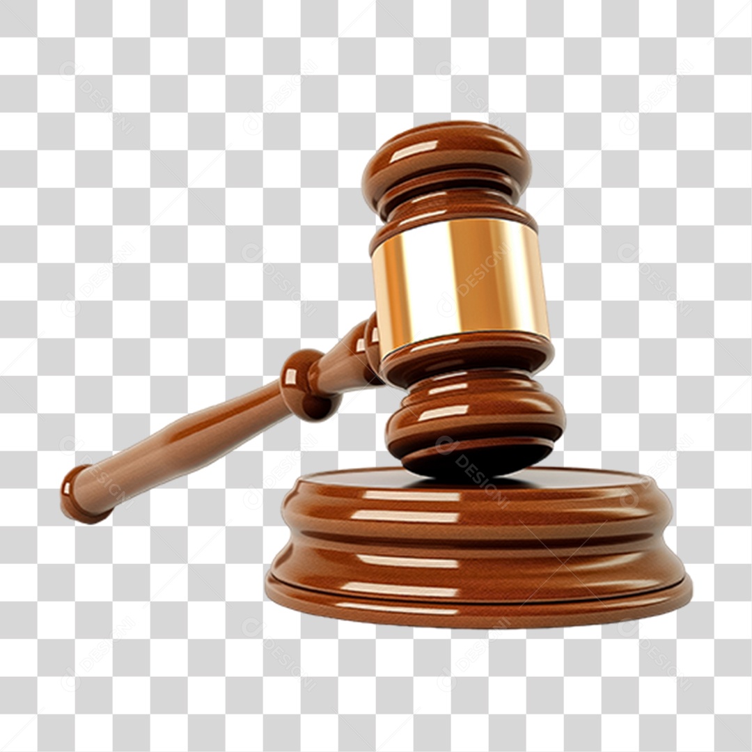 Martelo de Juiz Tribunal PNG Transparente