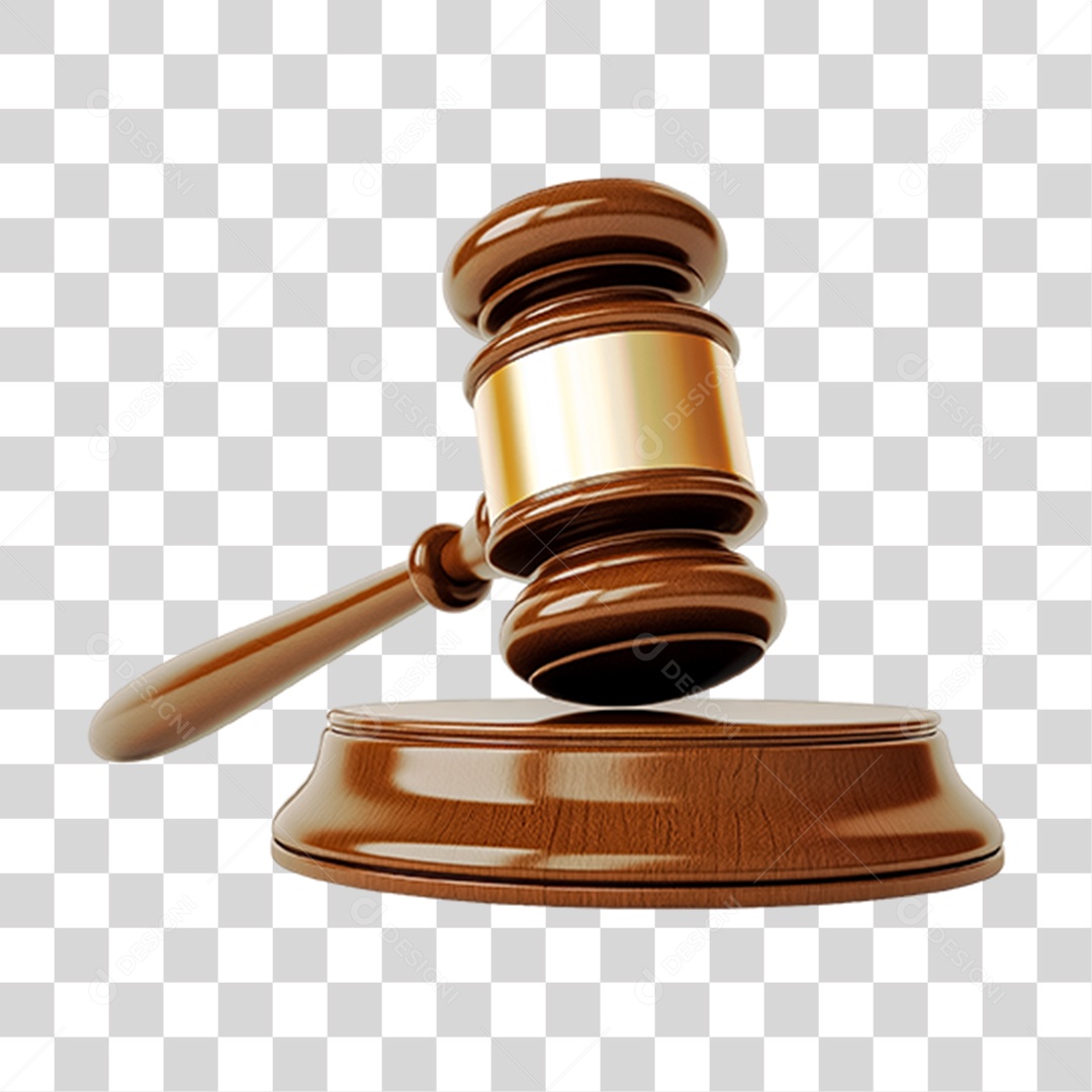 Martelo de Juiz Tribunal PNG Transparente