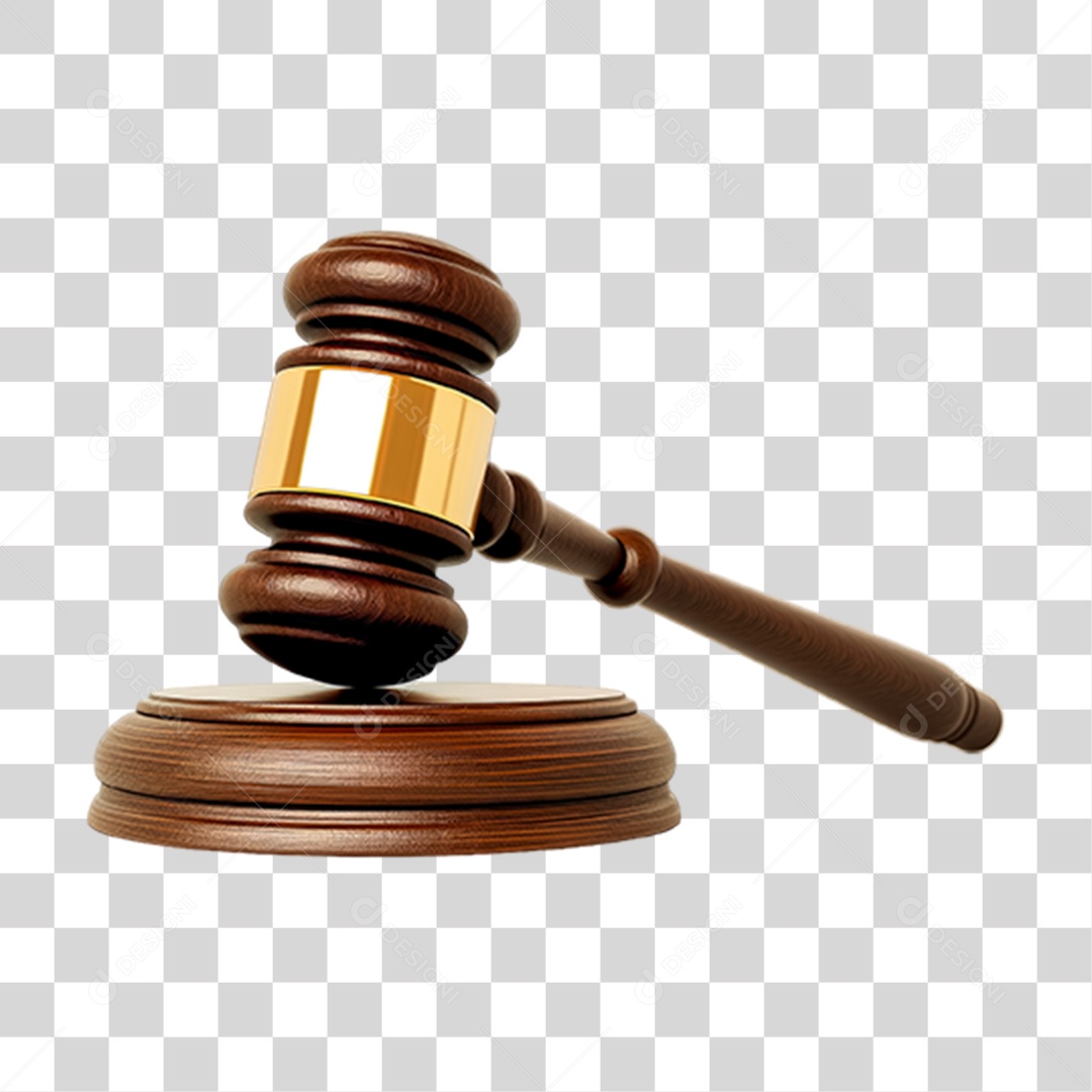Martelo de Juiz Tribunal PNG Transparente