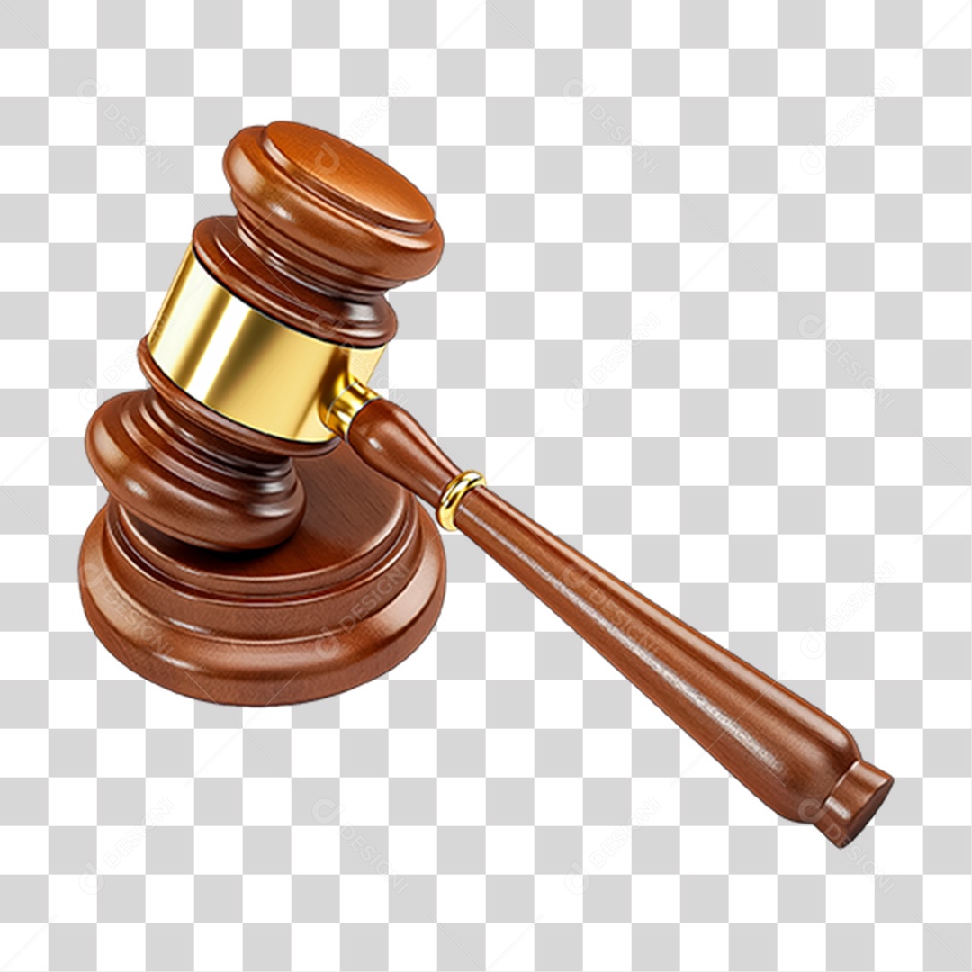 Martelo de Juiz Tribunal PNG Transparente
