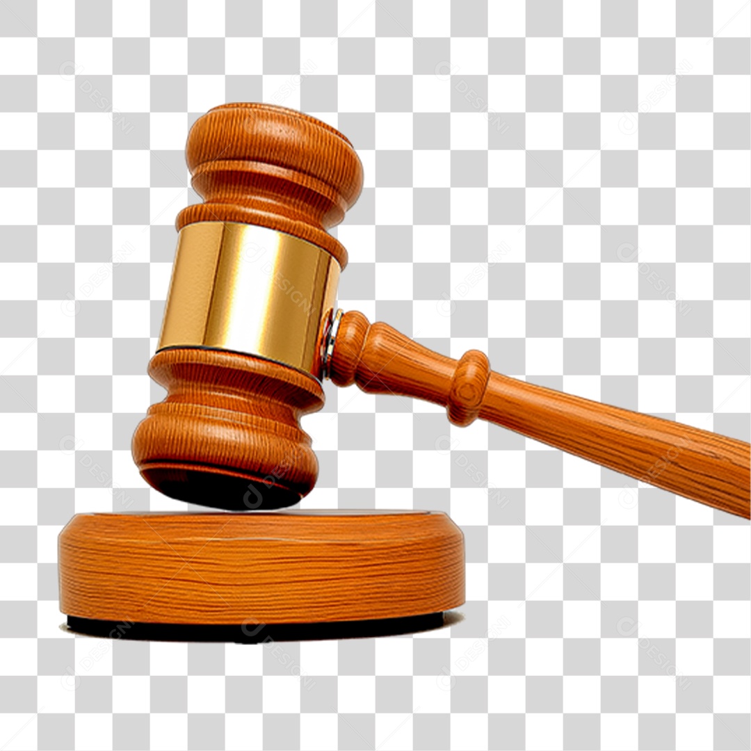 Martelo de Juiz Tribunal PNG Transparente
