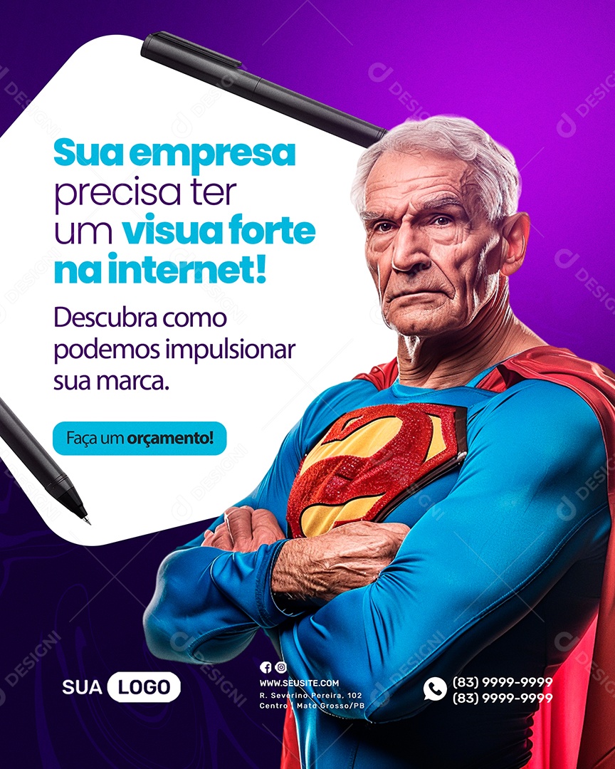 Designer Social Media PSD Editable