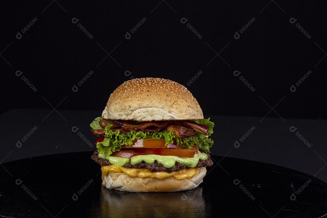 Hamburguer gigante delicioso