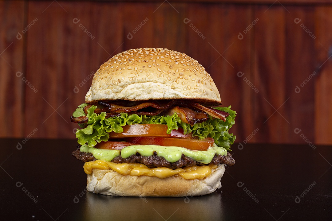 Hamburguer deliciosos grande