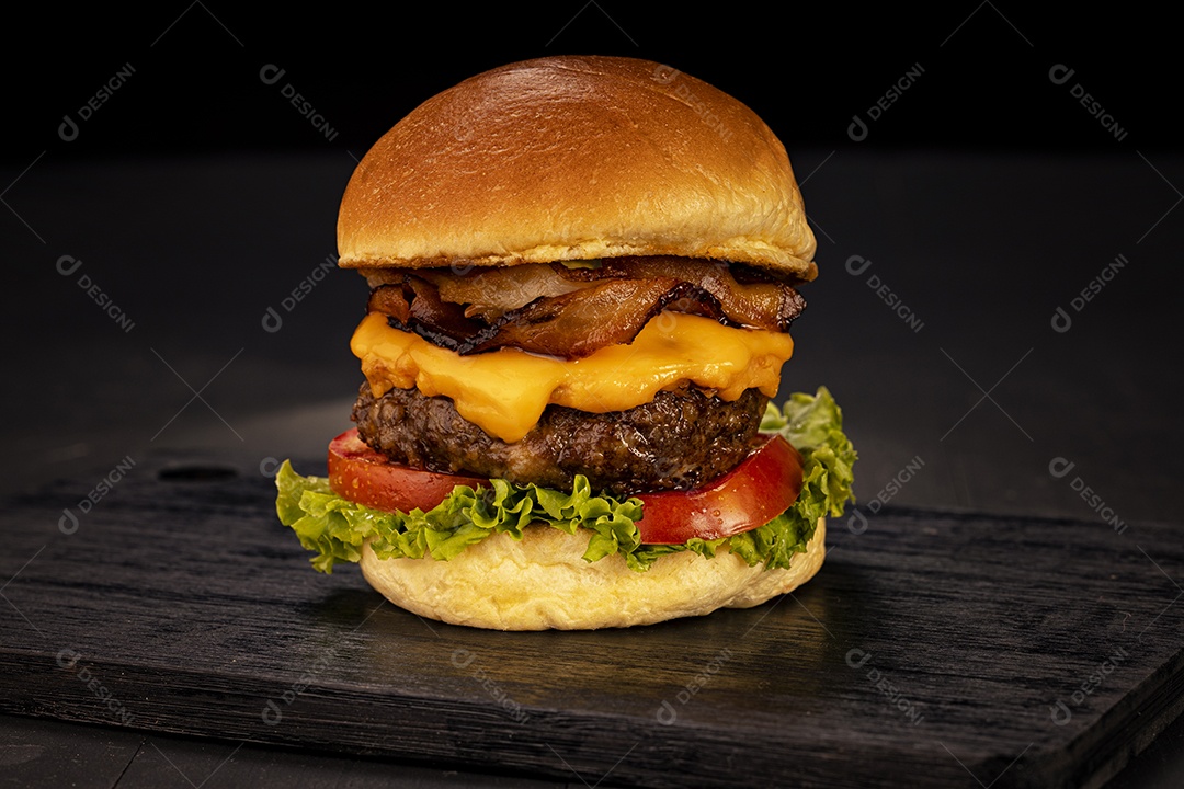 Hamburguer juicy delicious big
