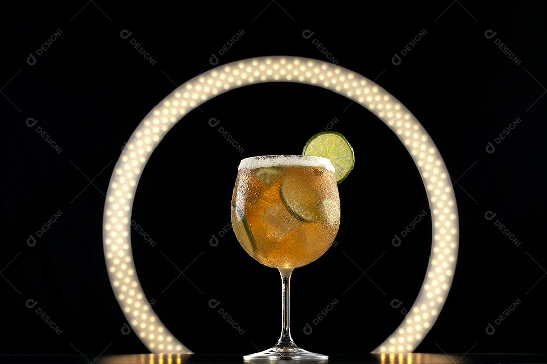 Taça de cozumel com limão