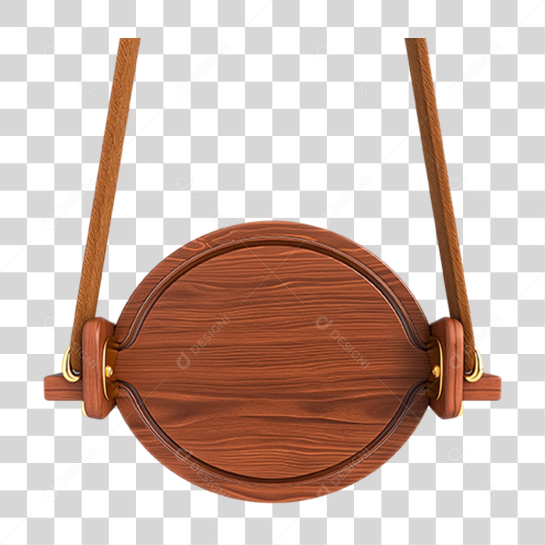 Placa de Madeira PNG Transparente