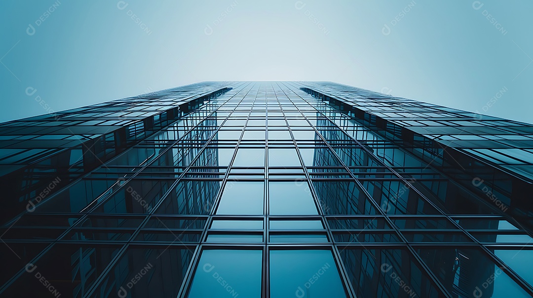 Construção de arranha céus renderização