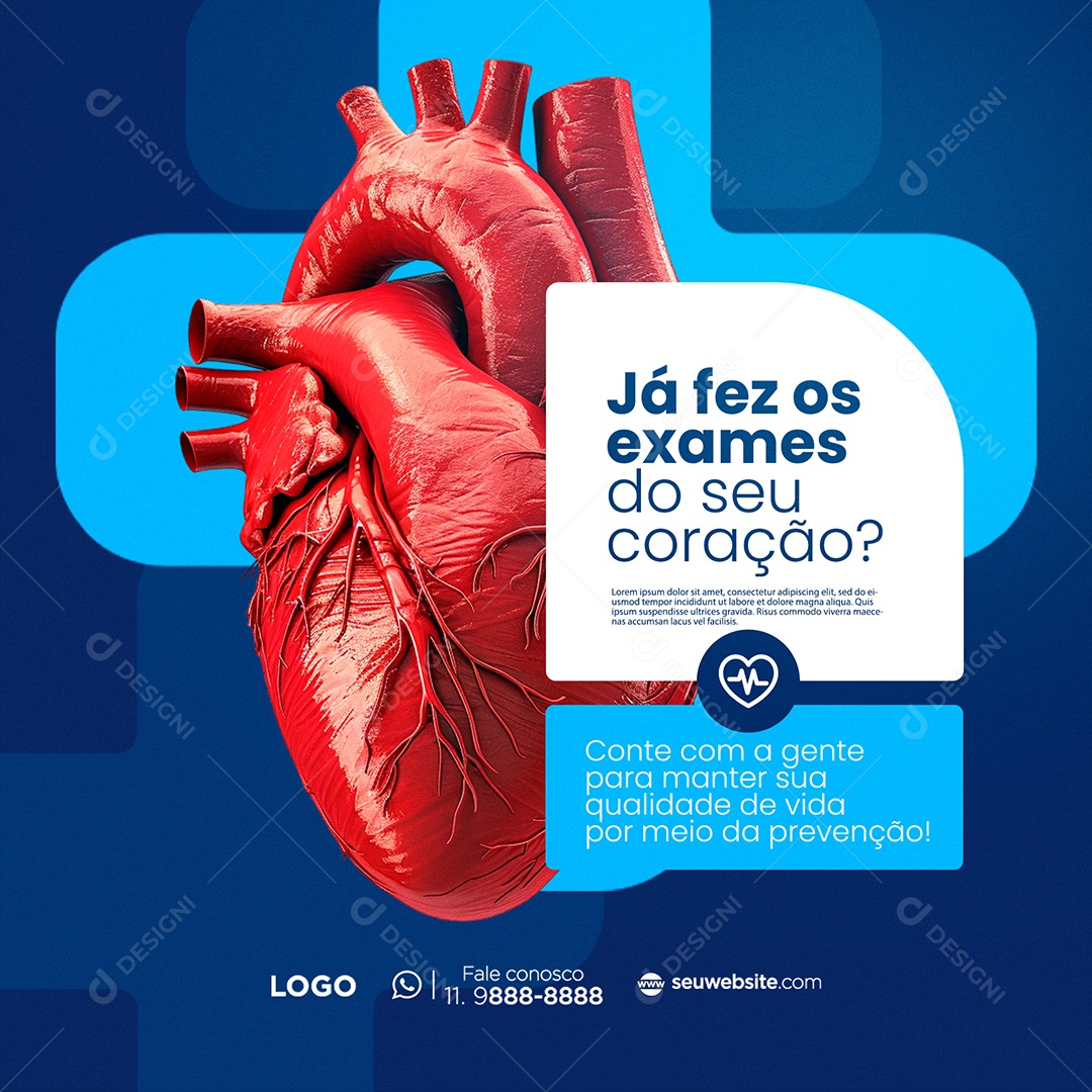 Convênio Médico Social Media PSD Editável