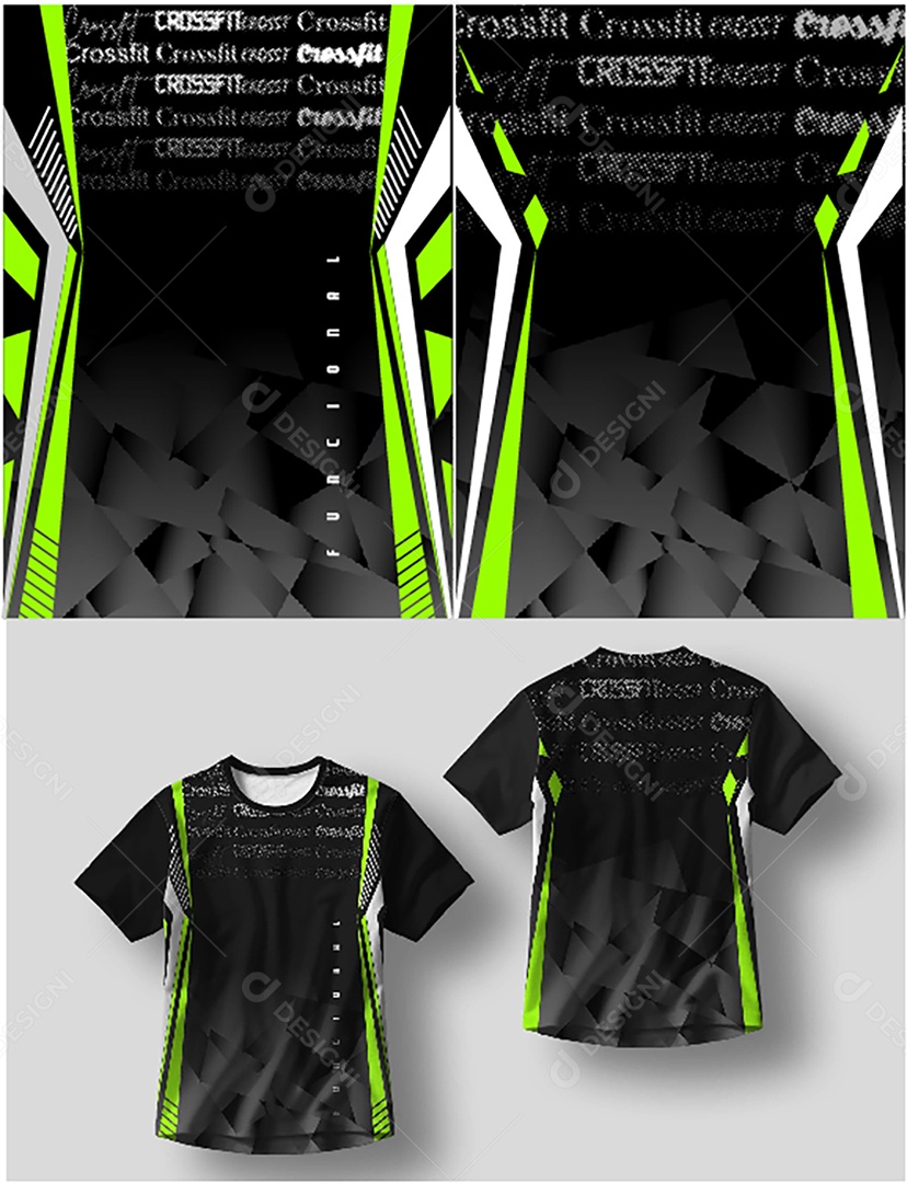 Camisa Esportiva Ilustração AI