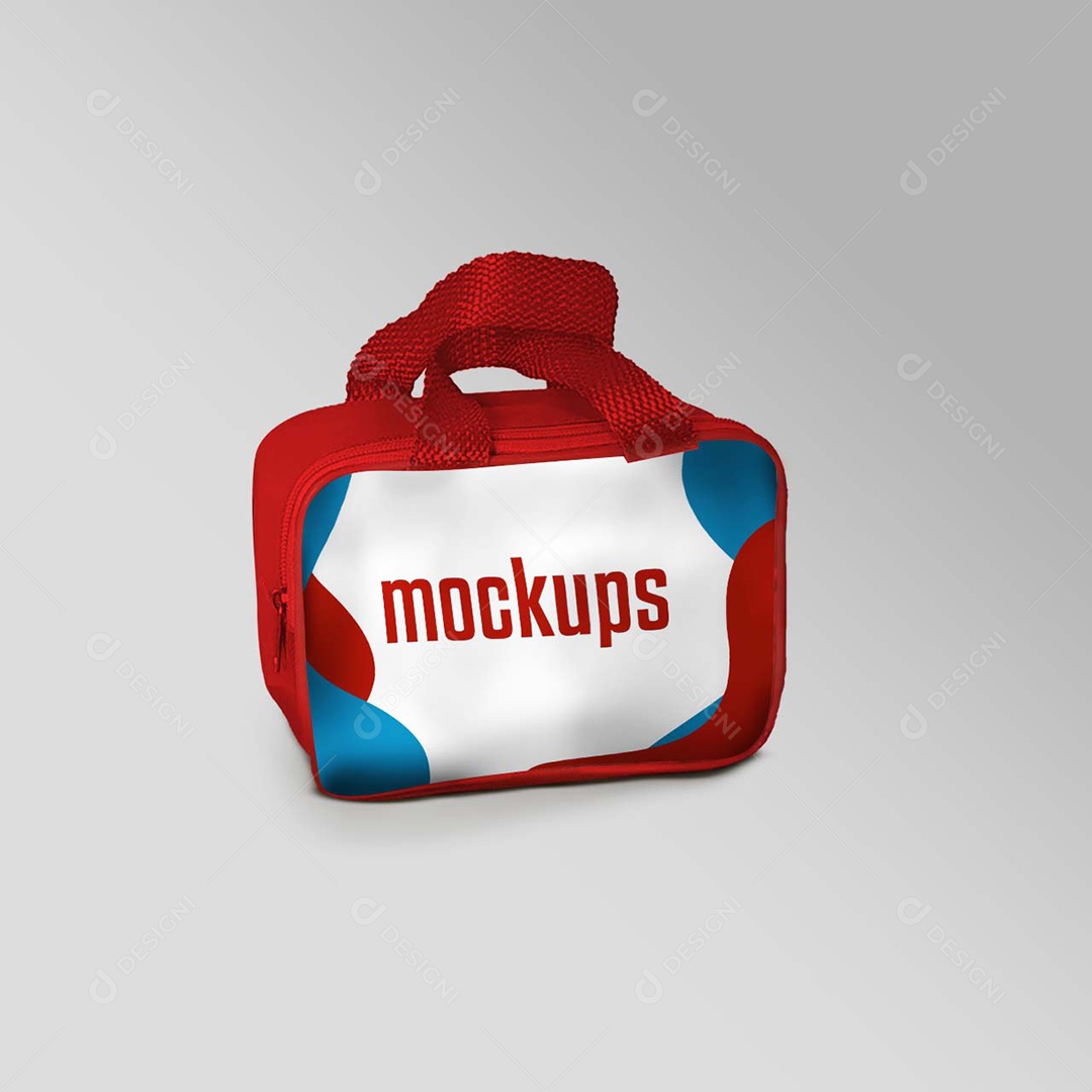 Necessaire Bolsa Mockup PSD Editável