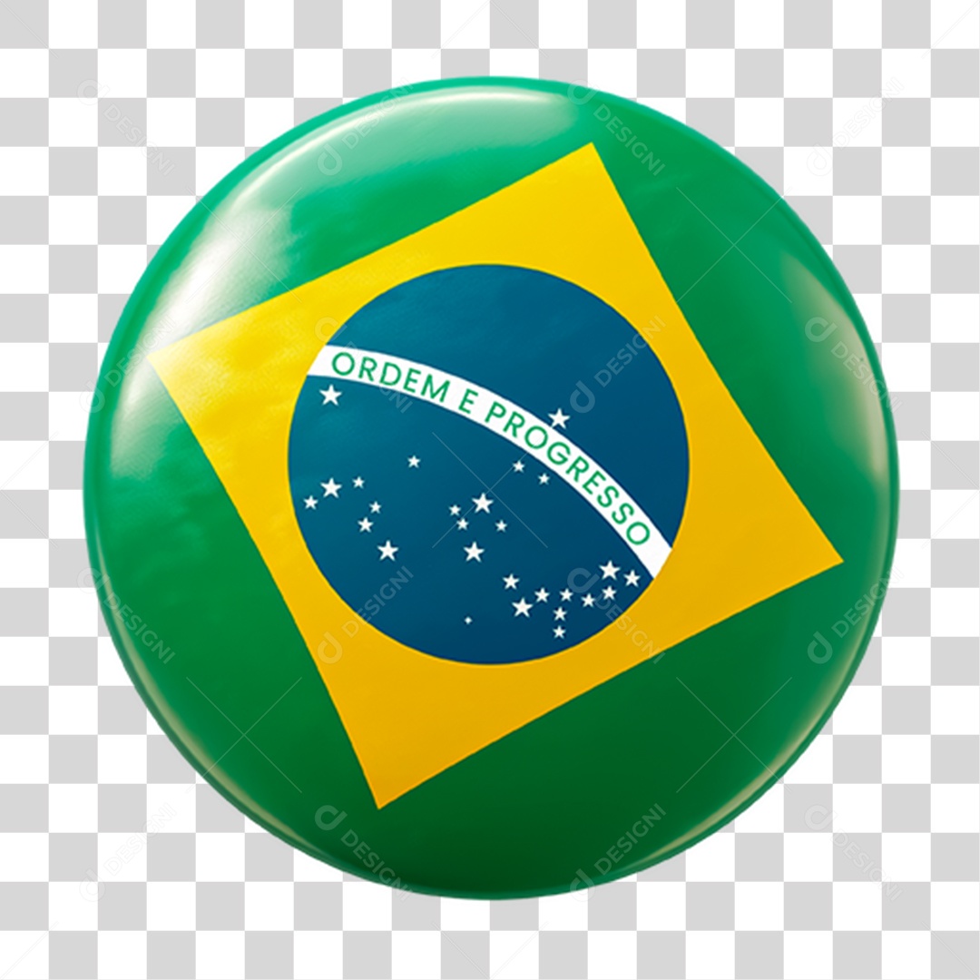 Brasil Cores Nação PNG Transparente