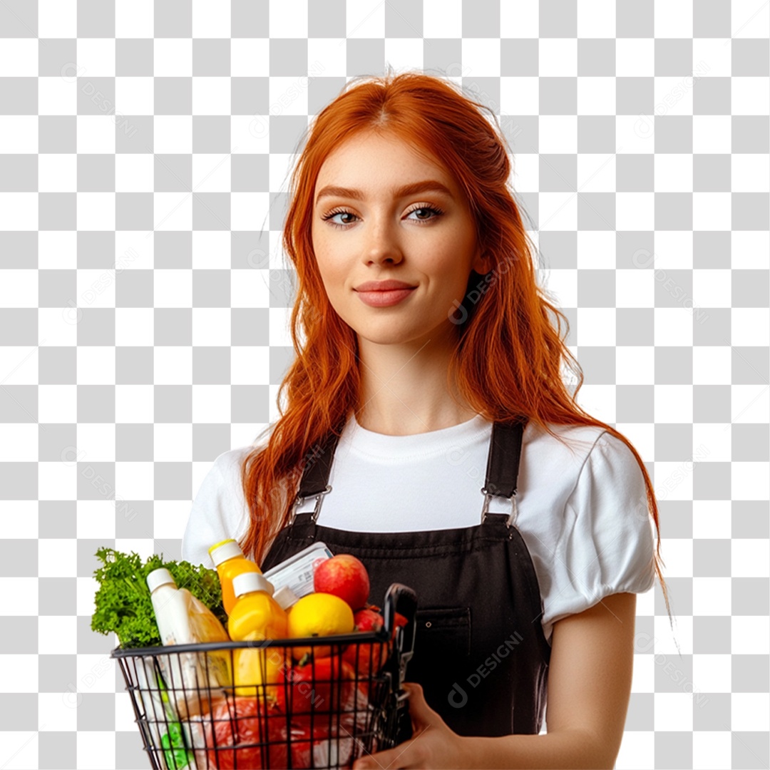 Pessoa que Trabalha em Supermercado PNG Transparente