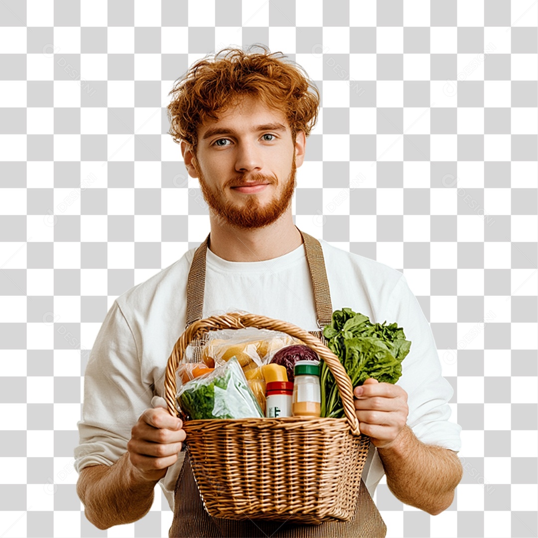 Pessoa que Trabalha em Supermercado PNG Transparente