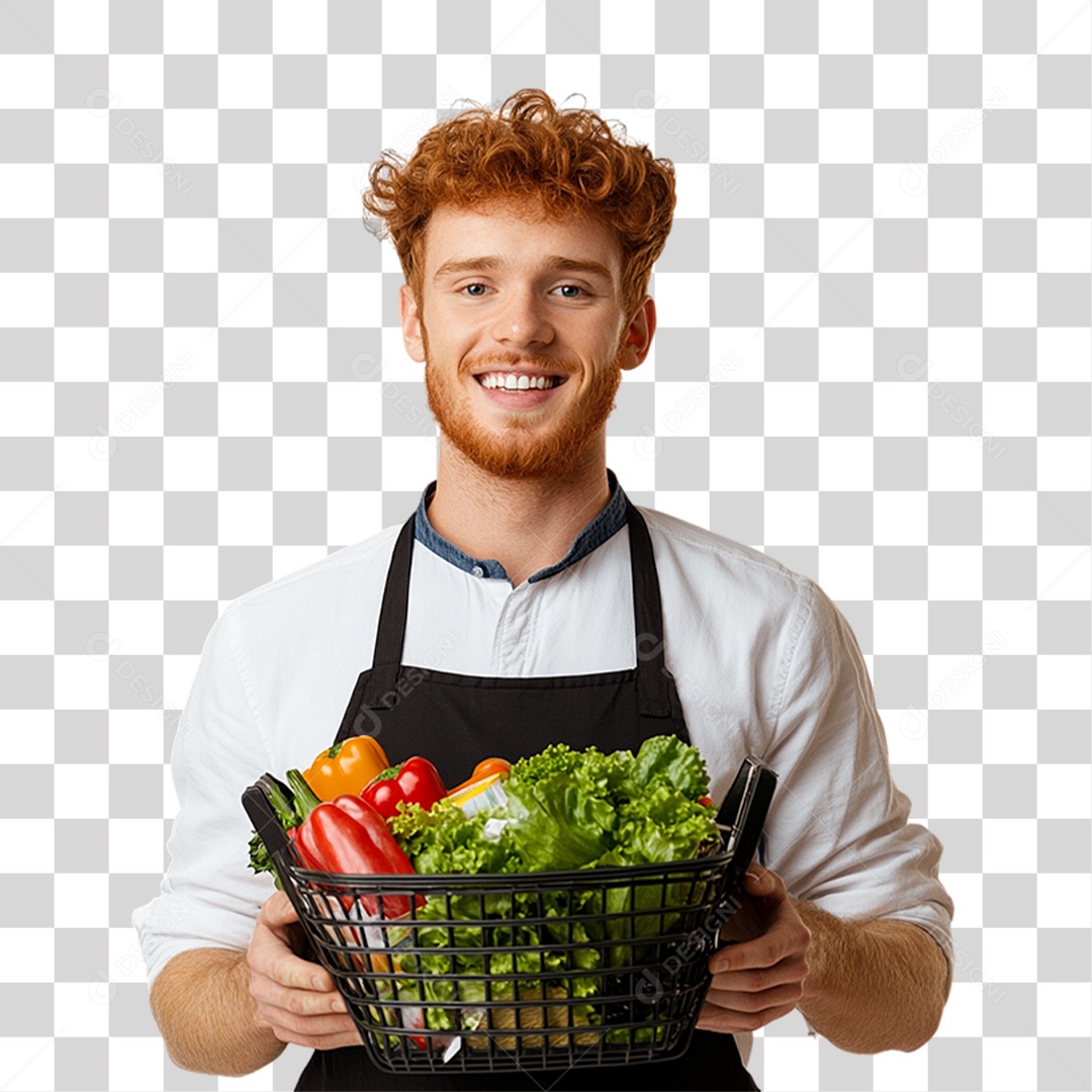 Pessoa que Trabalha em Supermercado PNG Transparente