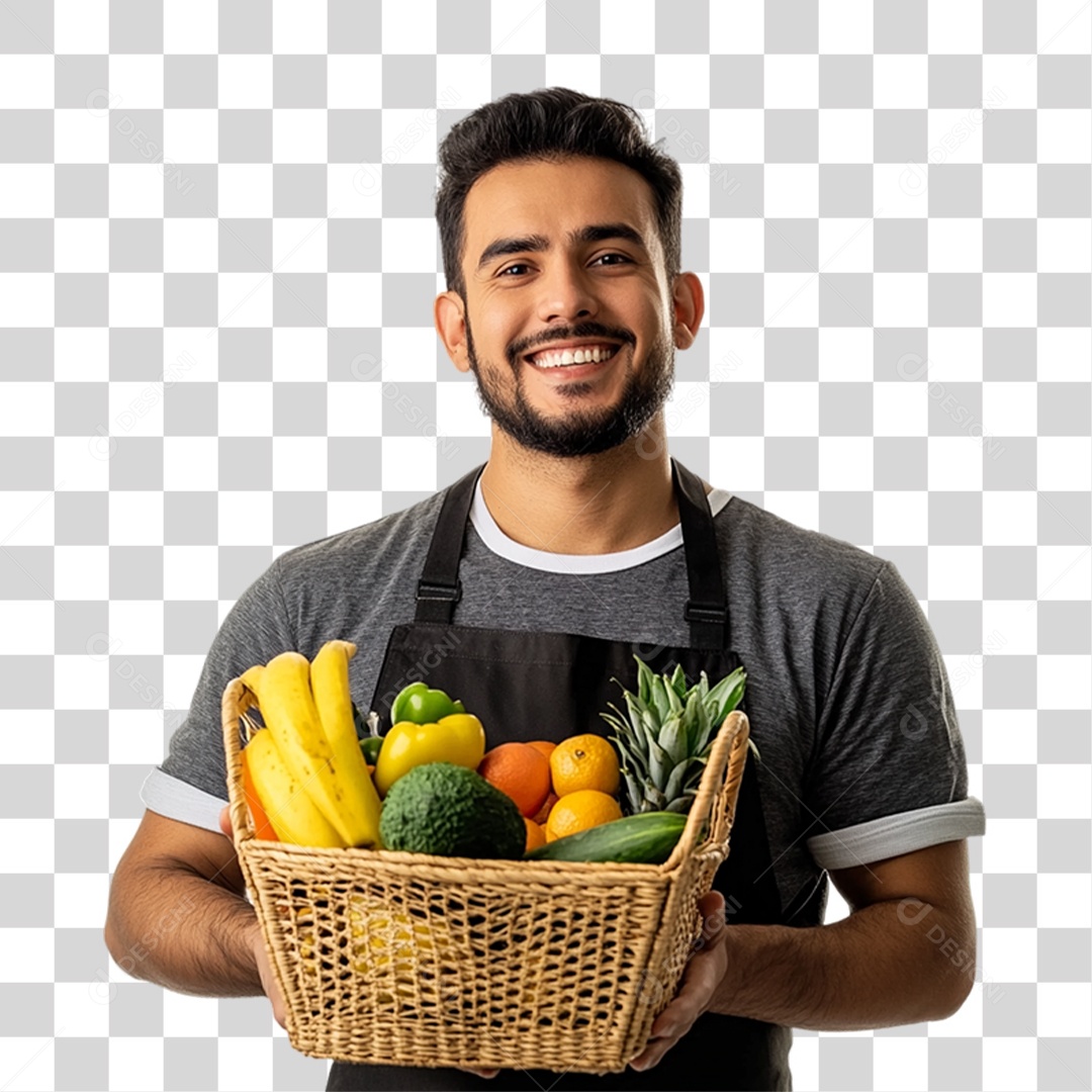 Pessoa que Trabalha em Supermercado PNG Transparente