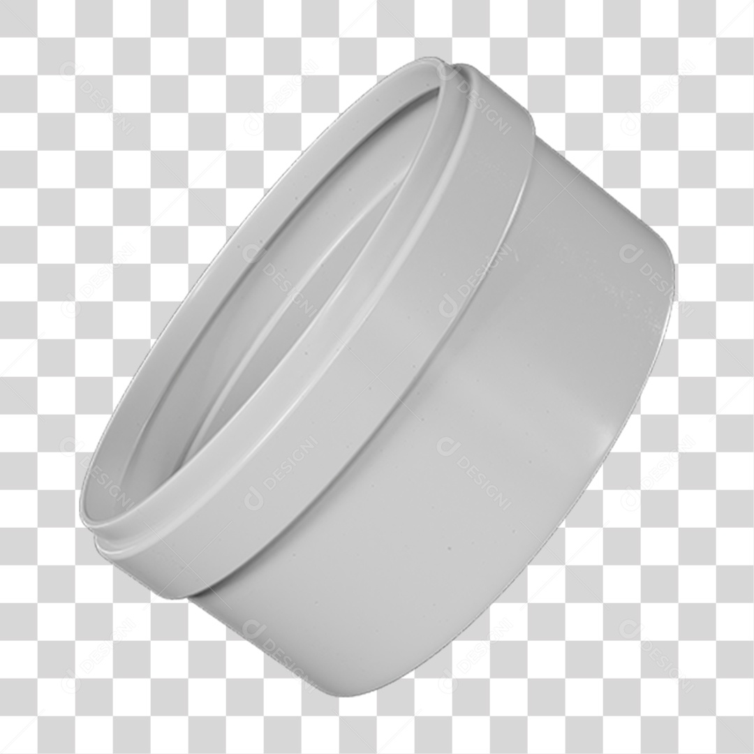 Cano Encaixe Conexão Média PVC PNG Transparente