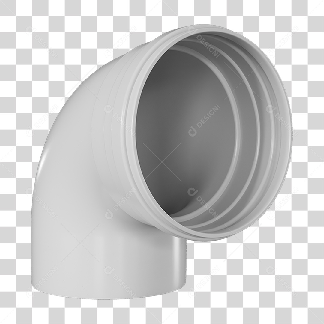 Encaixe Grande PVC PNG Transparente