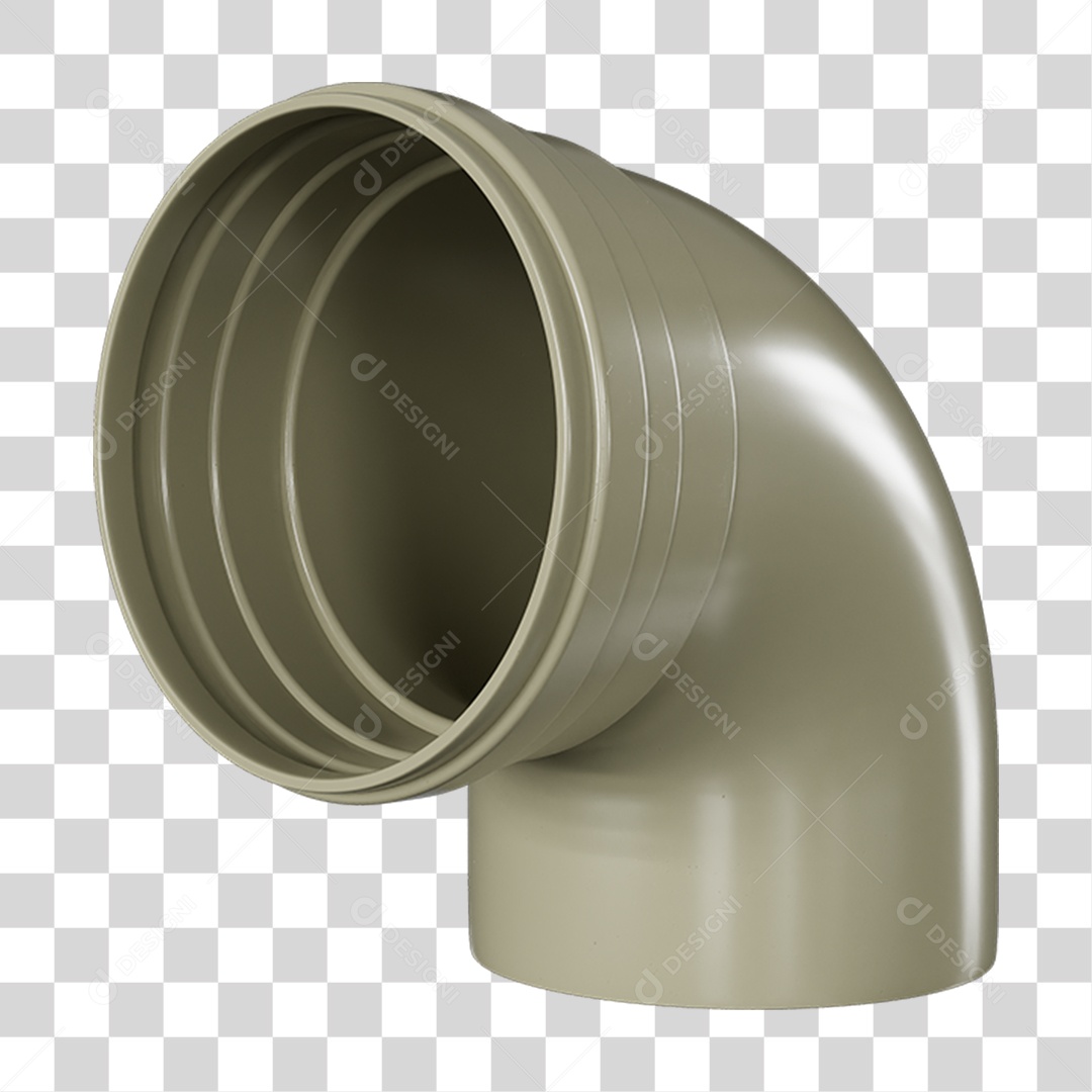 Encaixe Grande PVC PNG Transparente