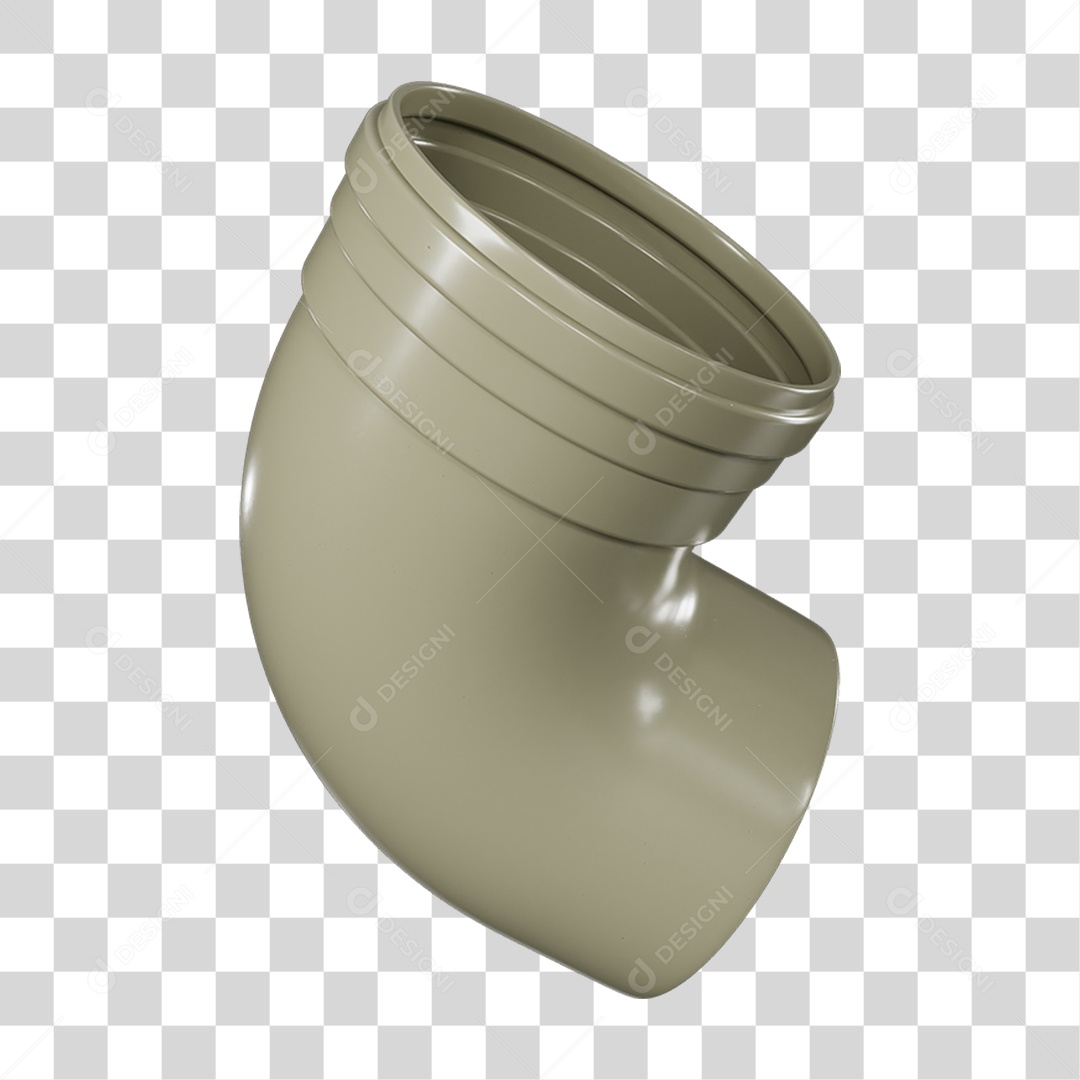 Encaixe Grande PVC PNG Transparente