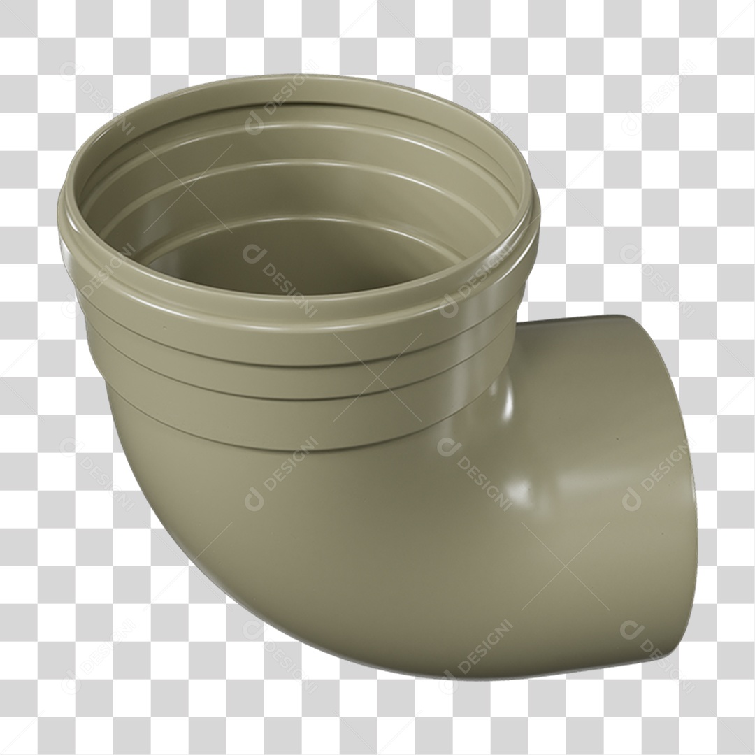 Encaixe Grande PVC PNG Transparente