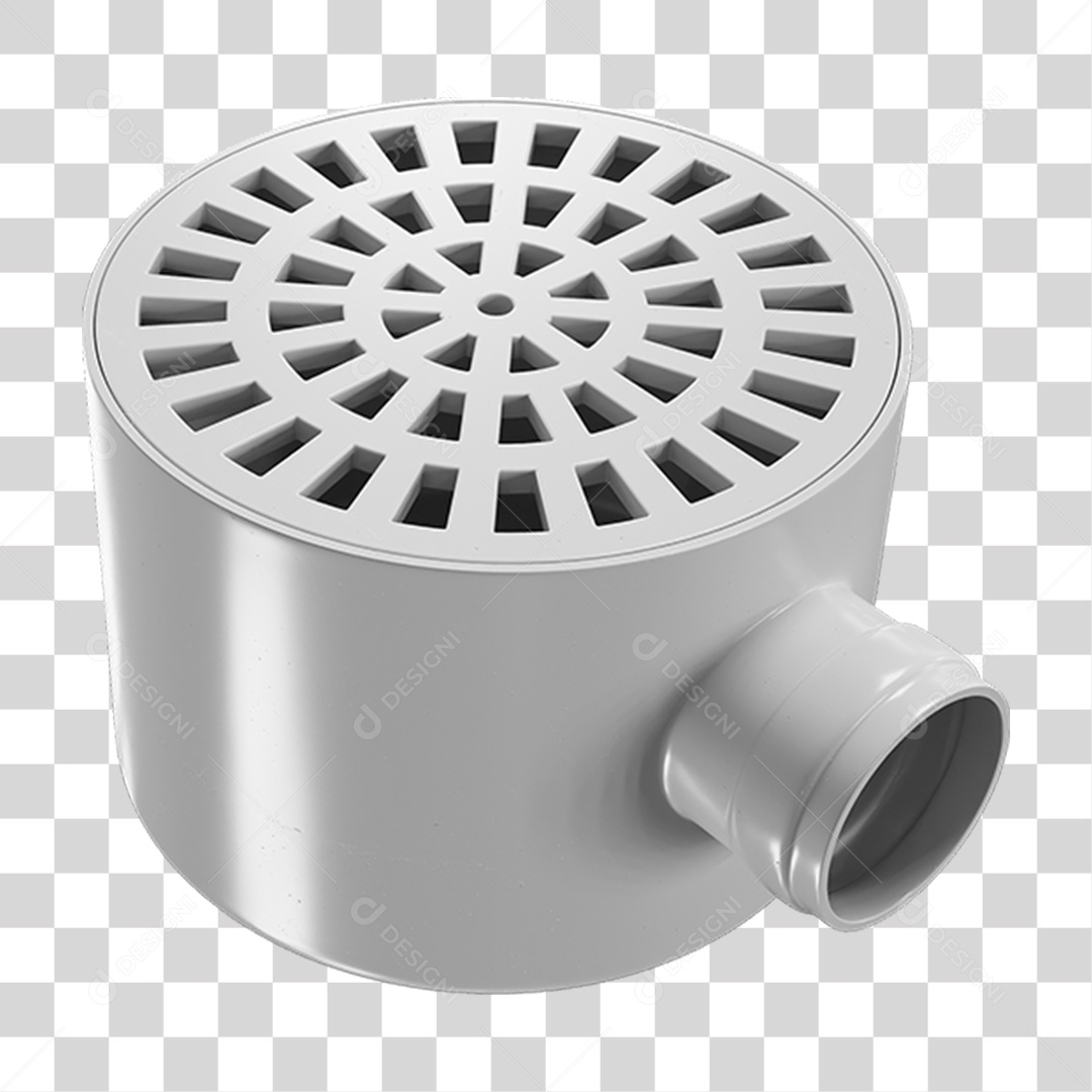 Ralo Grelha Redondo PNG Transparente