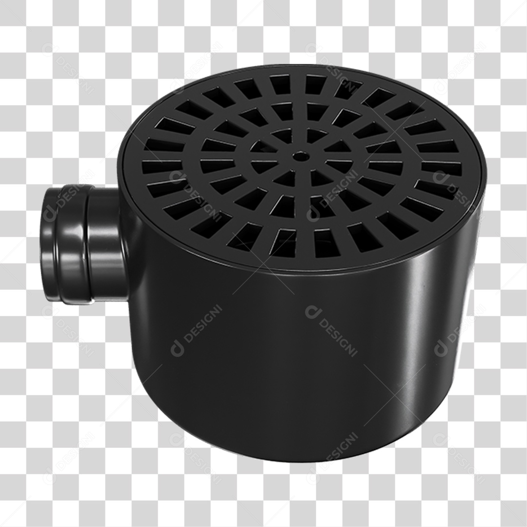 Ralo Grelha Redondo PNG Transparente