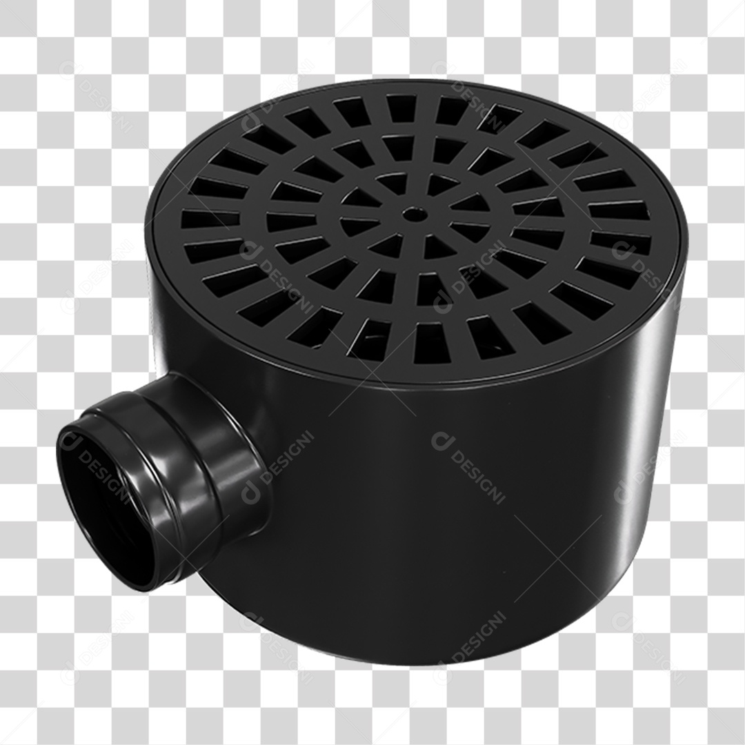 Ralo Grelha Redondo PNG Transparente