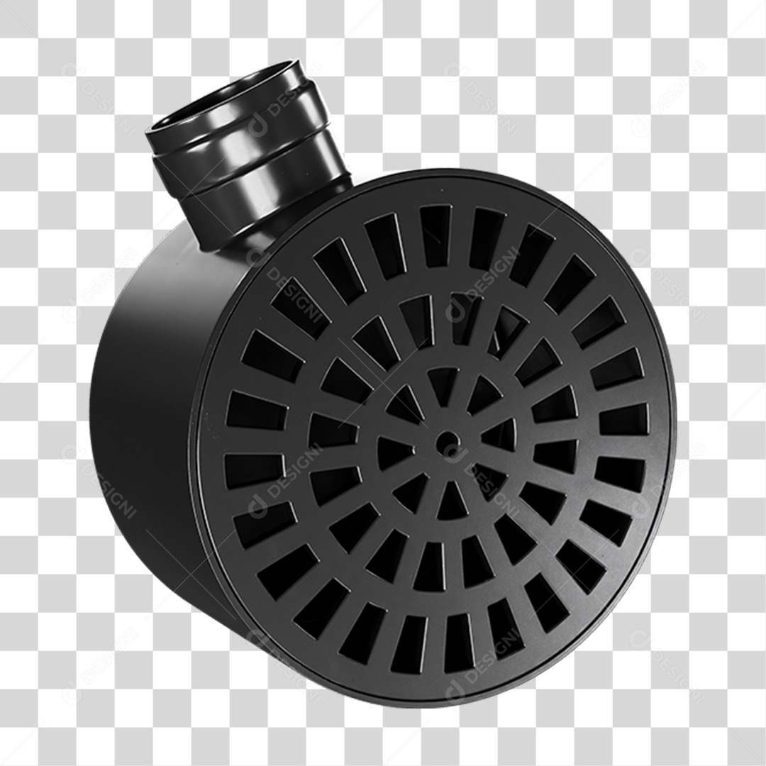 Ralo Grelha Redondo PNG Transparente
