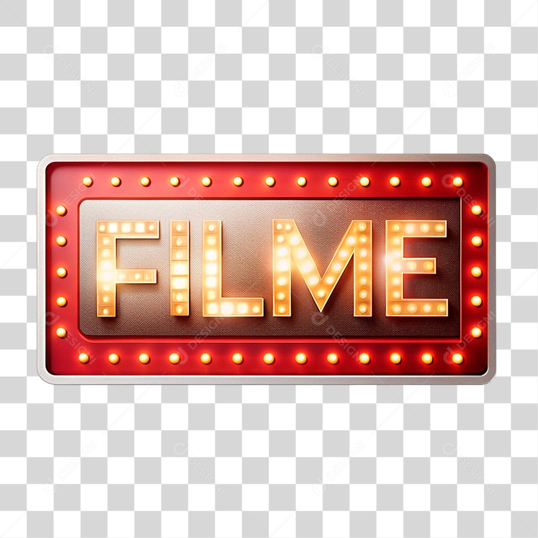 Seal 3D Film PNG Plate Transparent