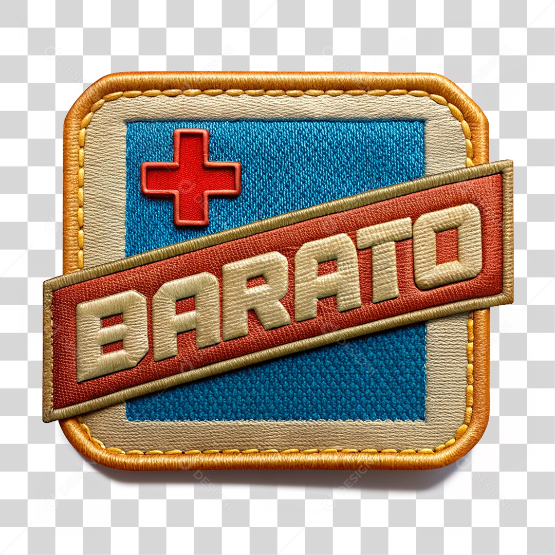 Selo 3D + Barato PNG Transparente