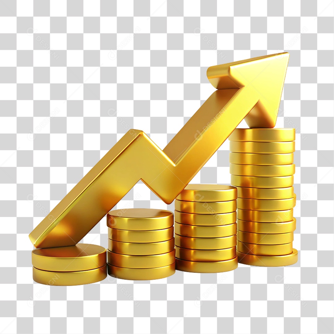 Moedas Gráficos PNG Transparente