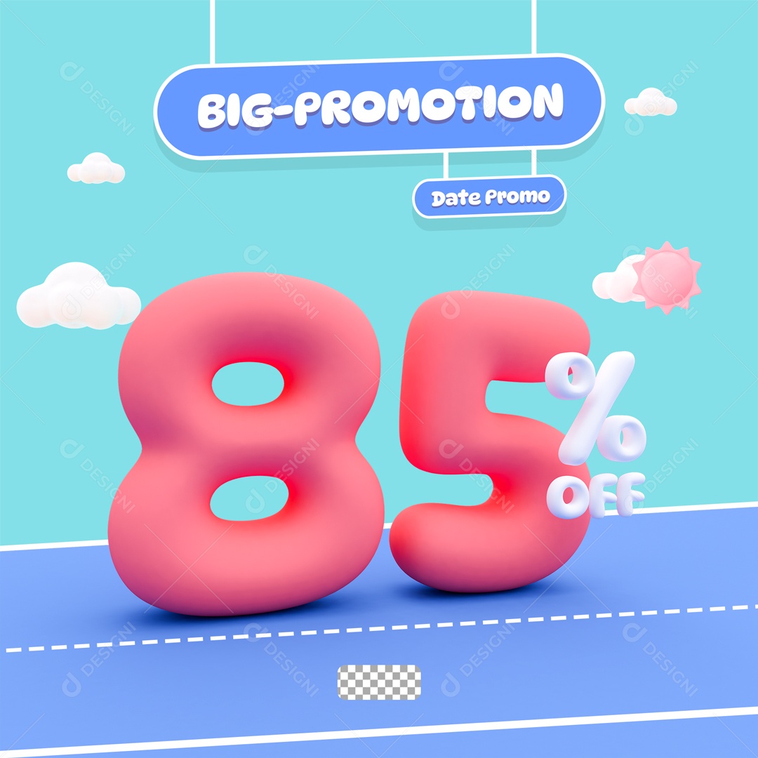 Desconto de 85% OFF Elemento 3D Rosa para Composição PSD