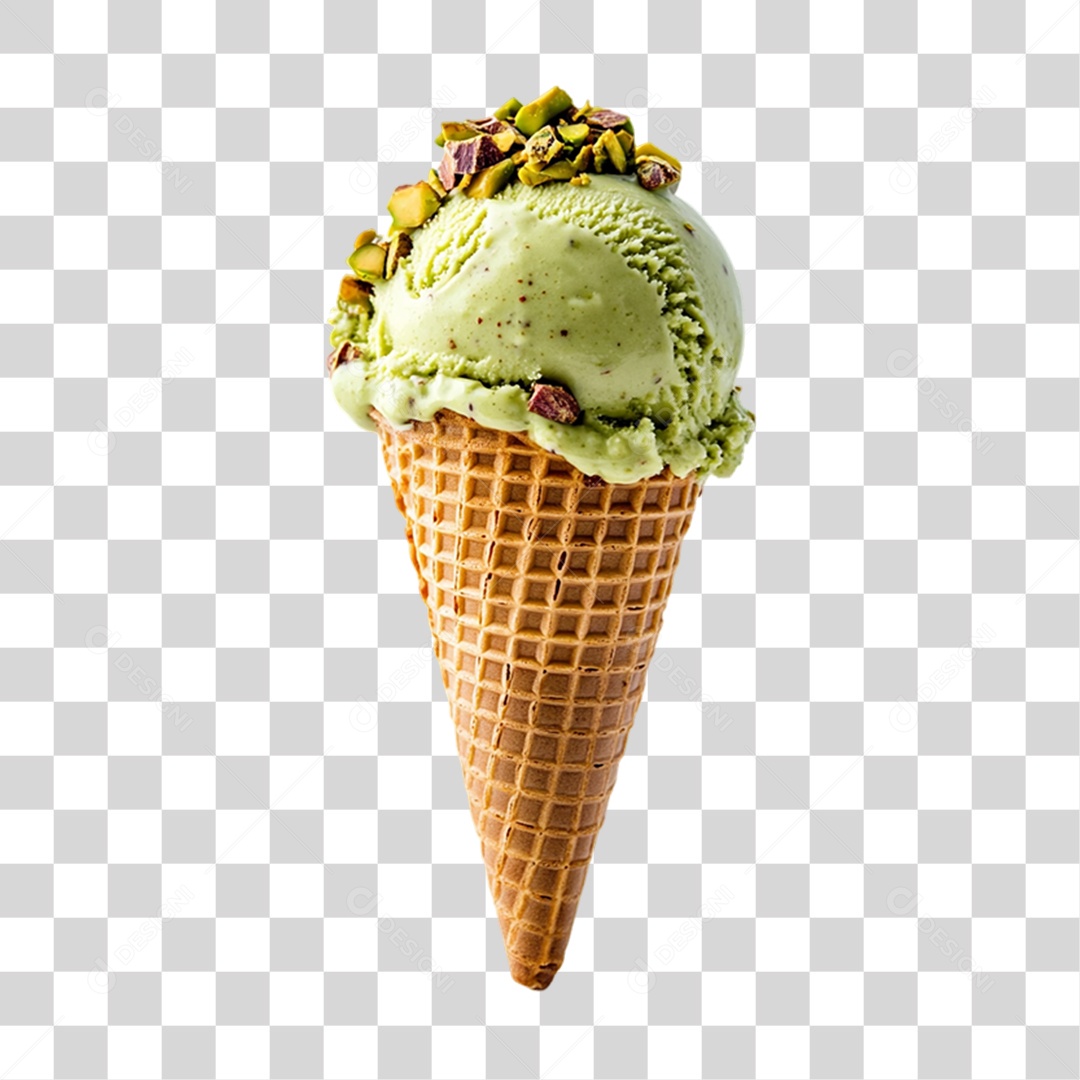 Casquinha de Sorvete PNG Transparente