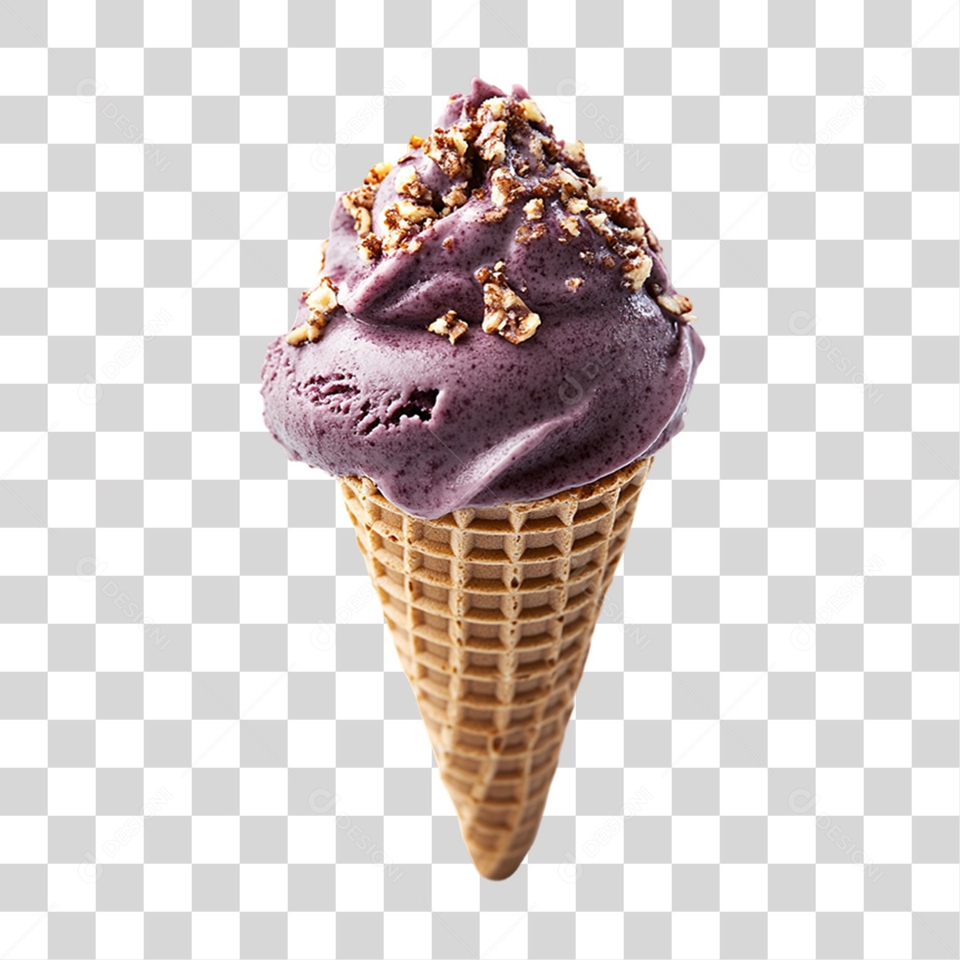 Casquinha de Sorvete PNG Transparente