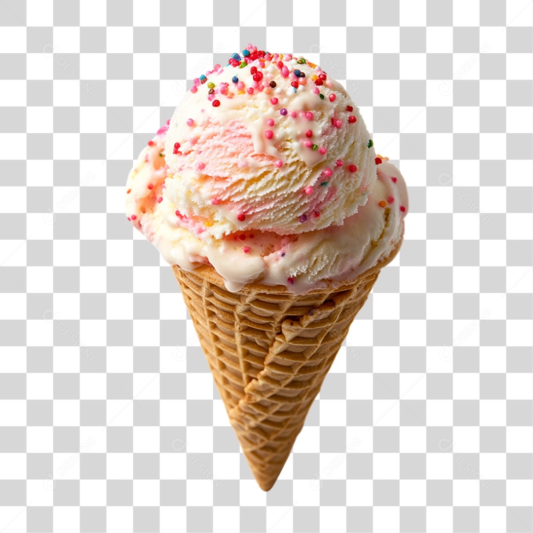 Casquinha de Sorvete PNG Transparente