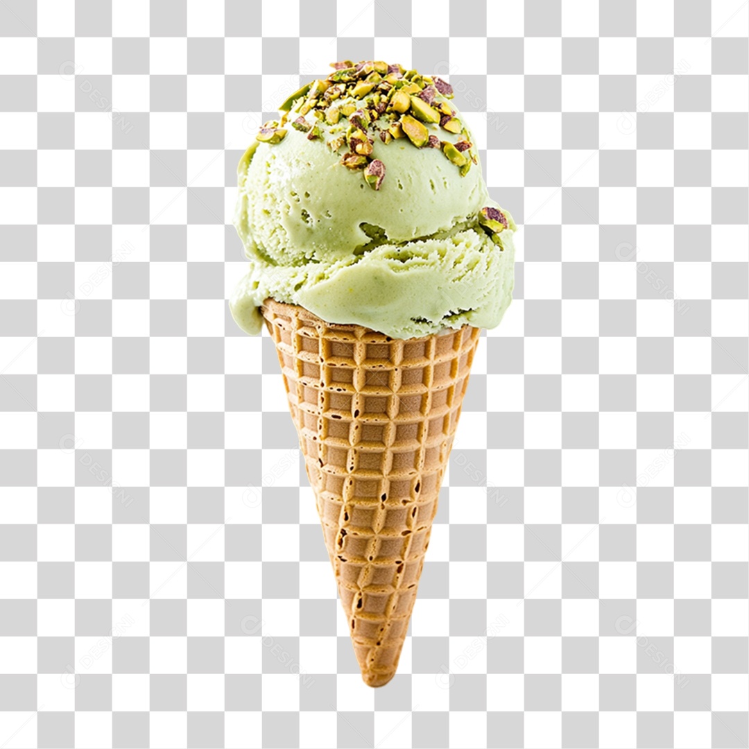 Casquinha de Sorvete PNG Transparente