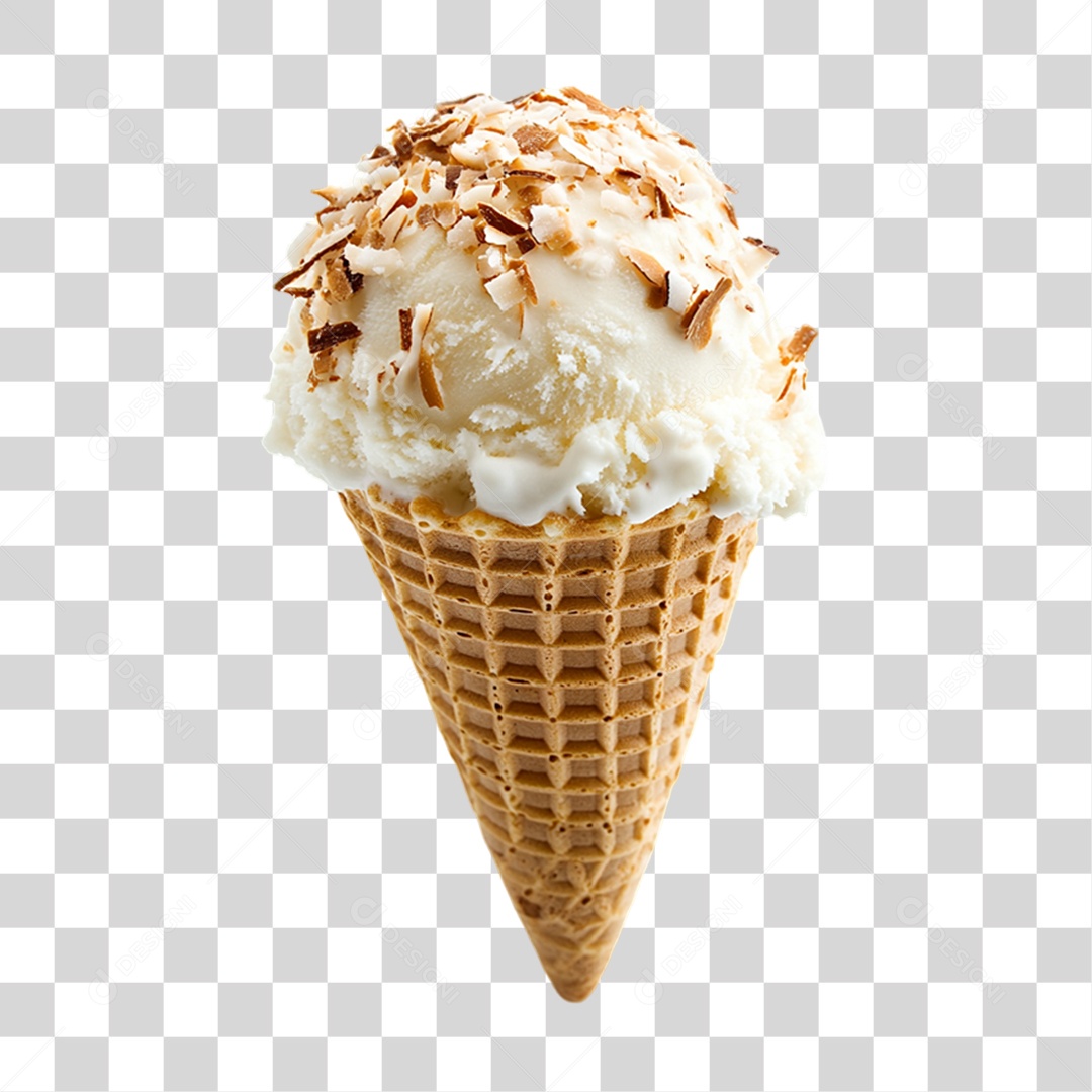 Casquinha de Sorvete PNG Transparente