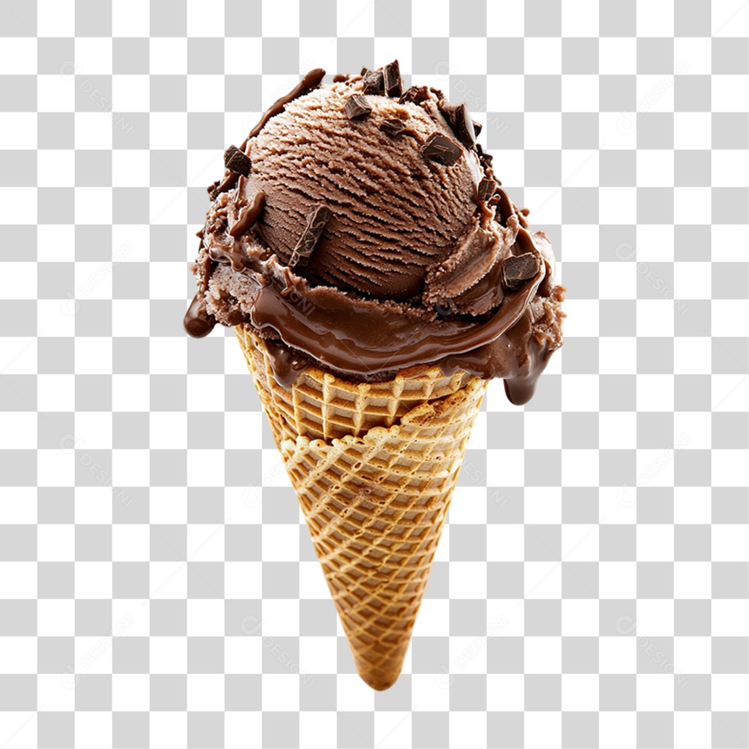 Casquinha de Sorvete PNG Transparente