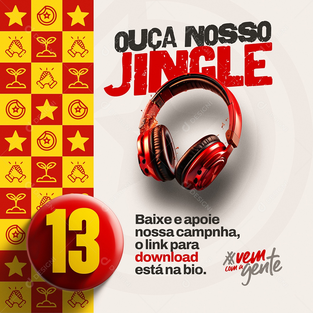 Social Media Pack Político PSD Editável