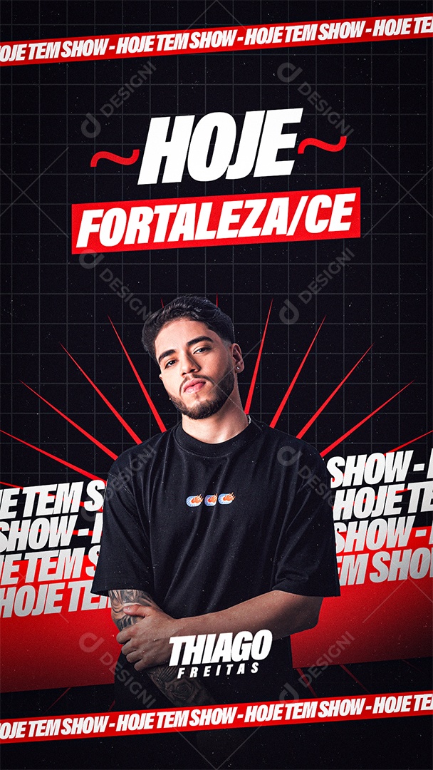 Story Flyer Thiago Freitas Social Media PSD Editável