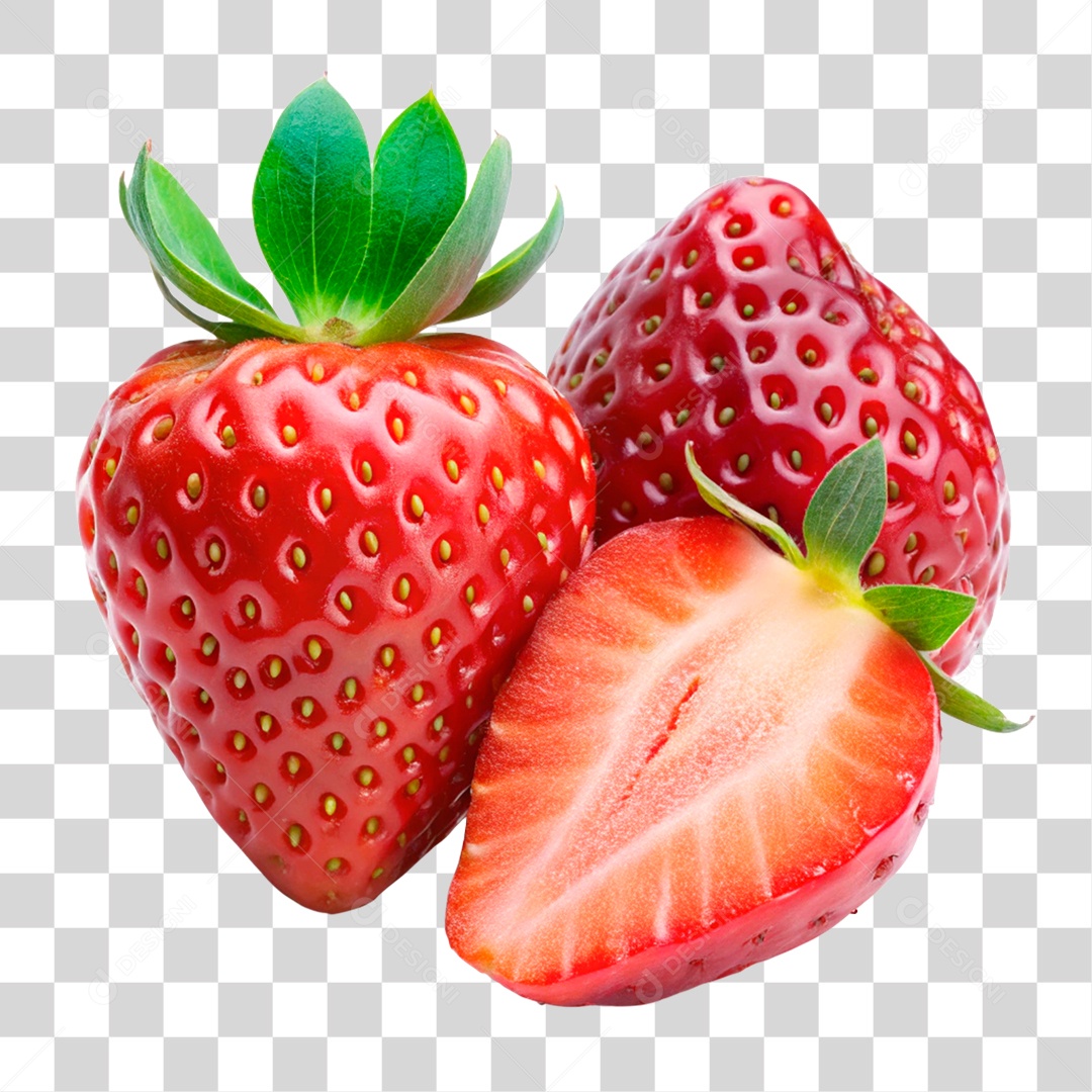 Morango PNG Transparente